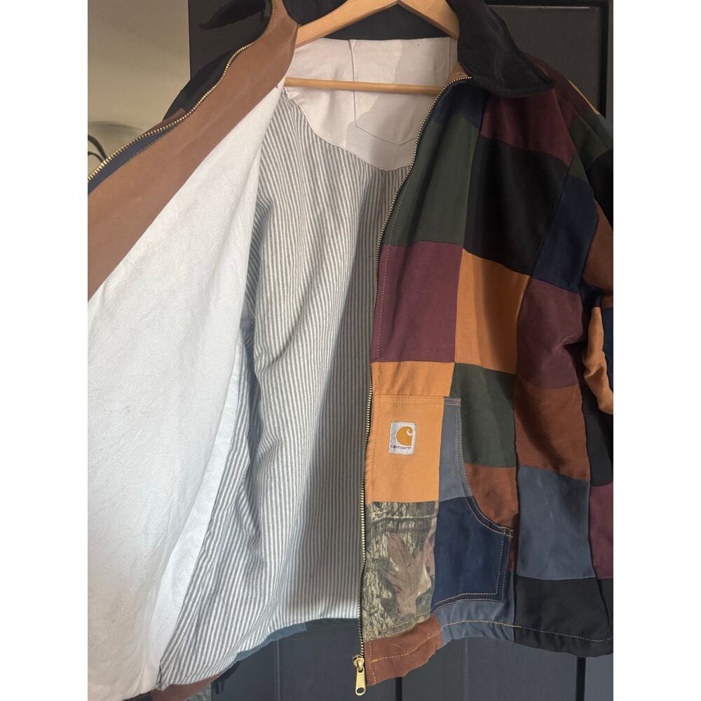 Carhartt Patchwork Jacket Size Xl - image 2